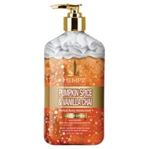 17oz Hempz Pumpkin Spice and Vanilla Chao